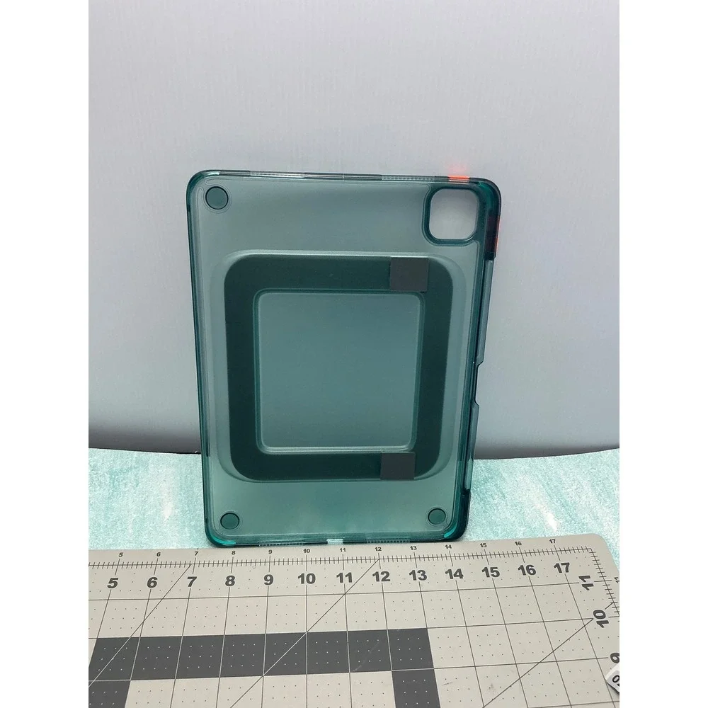 TORRAS Ostand K3 Neo iPad Pro 11 Inch Case Translucent Teal Kickstand Cover